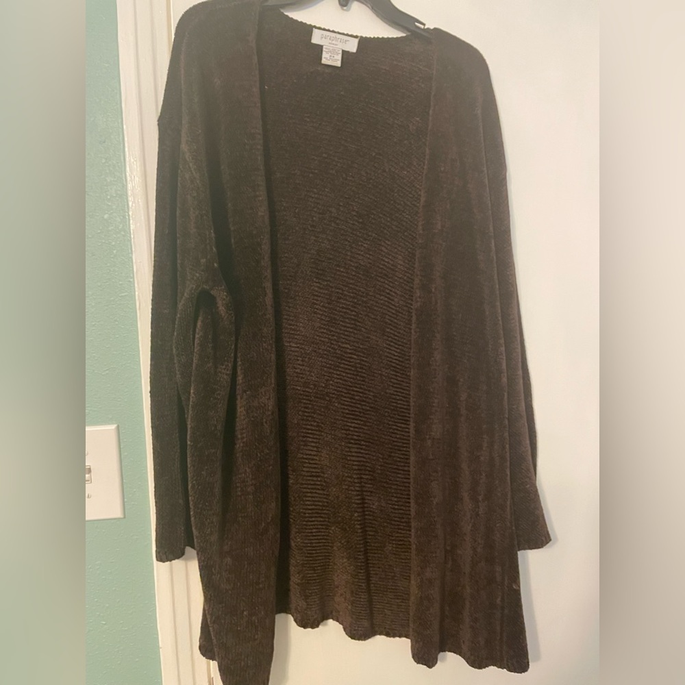 Brown sweater